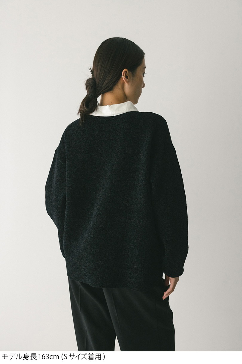 ラガーニットトップ 詳細画像 BLK 7