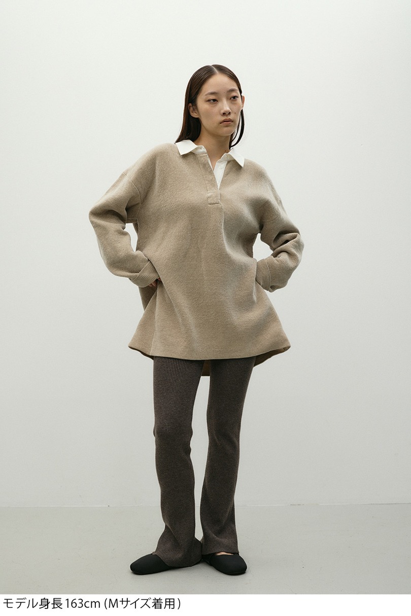 ラガーニットトップ 詳細画像 BEG 3