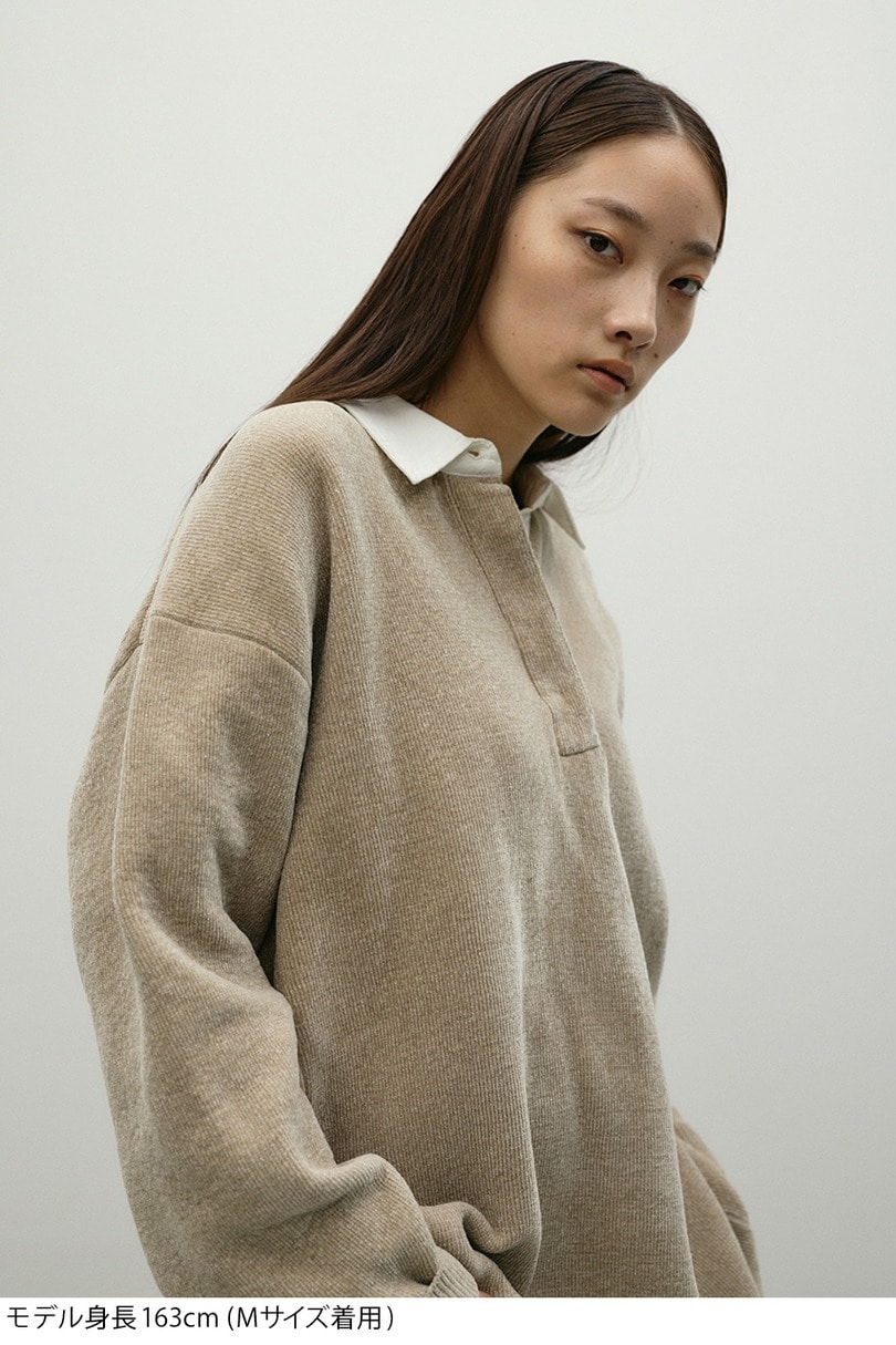 ラガーニットトップ 詳細画像 BEG 5