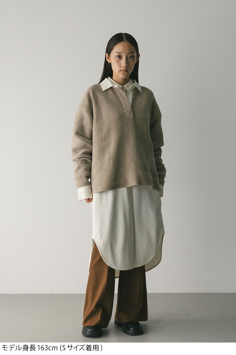 ラガーニットトップ 詳細画像 BEG 8