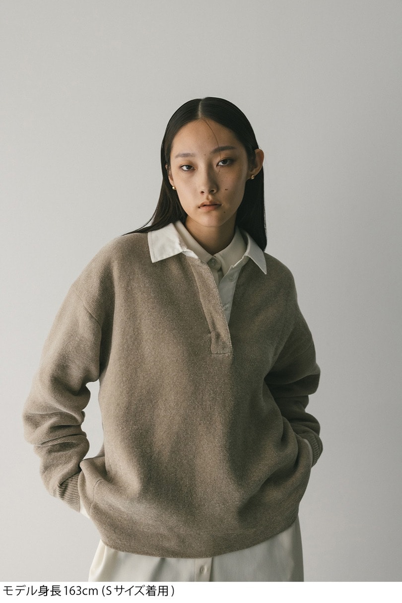 ラガーニットトップ 詳細画像 BEG 9