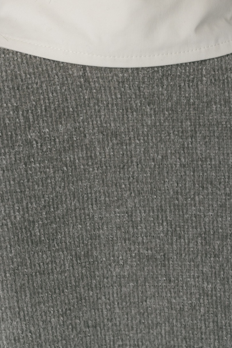 ラガーニットトップ 詳細画像 GRY 17