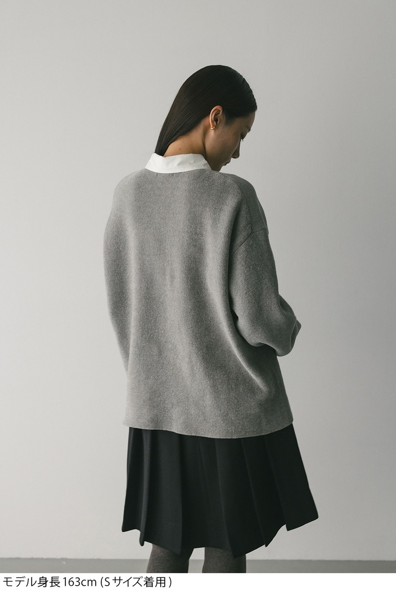 ラガーニットトップ 詳細画像 GRY 7