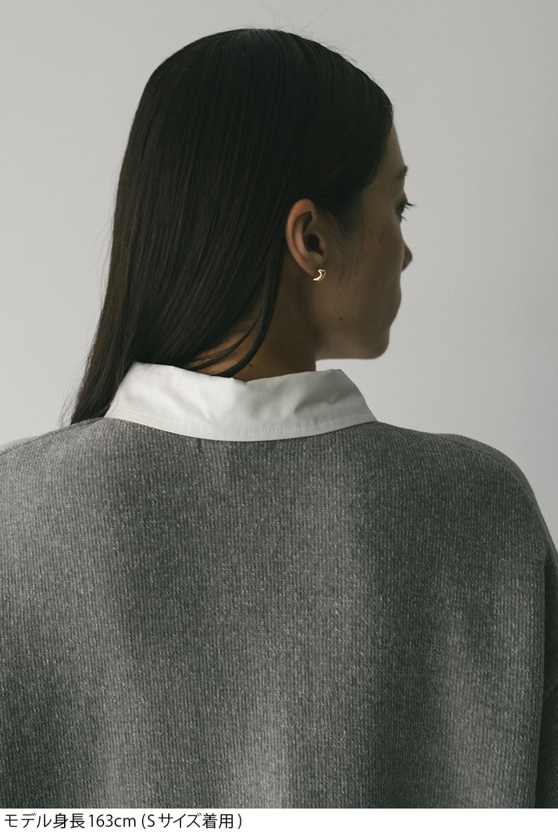 ラガーニットトップ 詳細画像 GRY 8