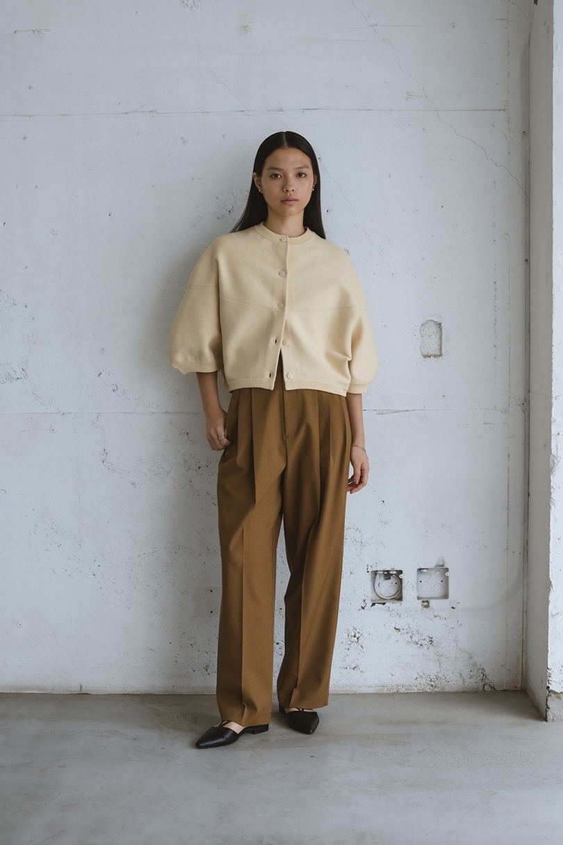 パネルフォルムカーディガン 詳細画像 IVOY 2