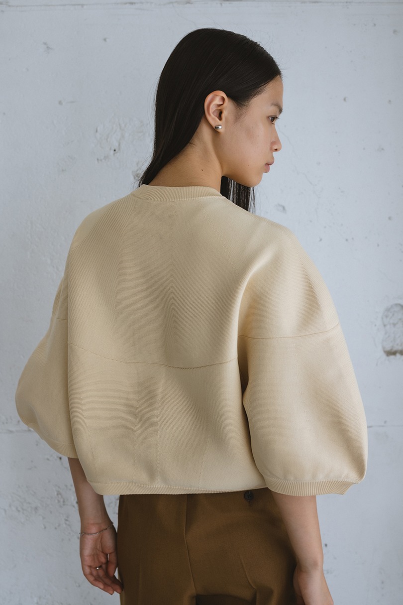 パネルフォルムカーディガン 詳細画像 IVOY 6