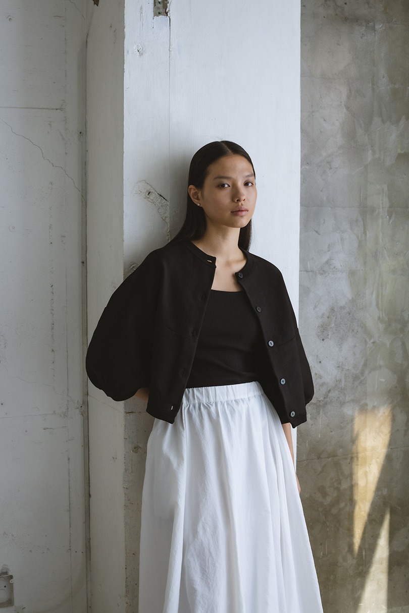 パネルフォルムカーディガン