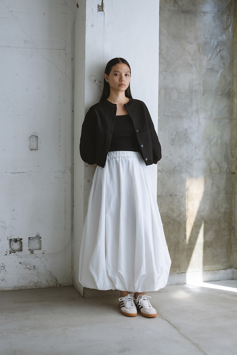 パネルフォルムカーディガン 詳細画像 BLK 2