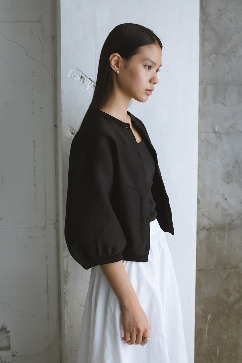 パネルフォルムカーディガン 詳細画像 BLK 6