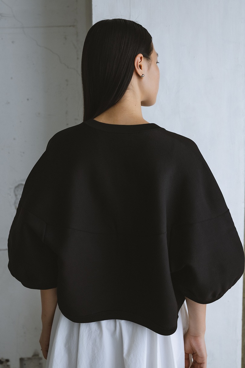 パネルフォルムカーディガン 詳細画像 BLK 7