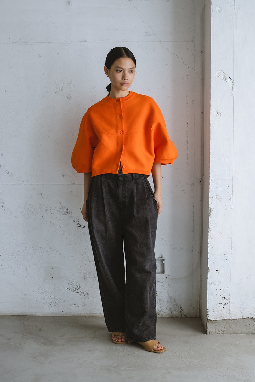 パネルフォルムカーディガン 詳細画像 ORG 2