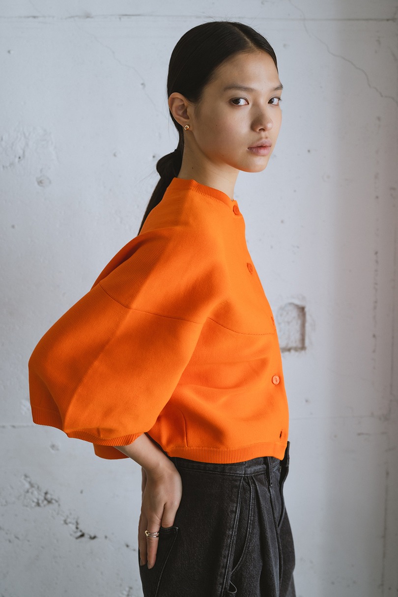 パネルフォルムカーディガン 詳細画像 ORG 4