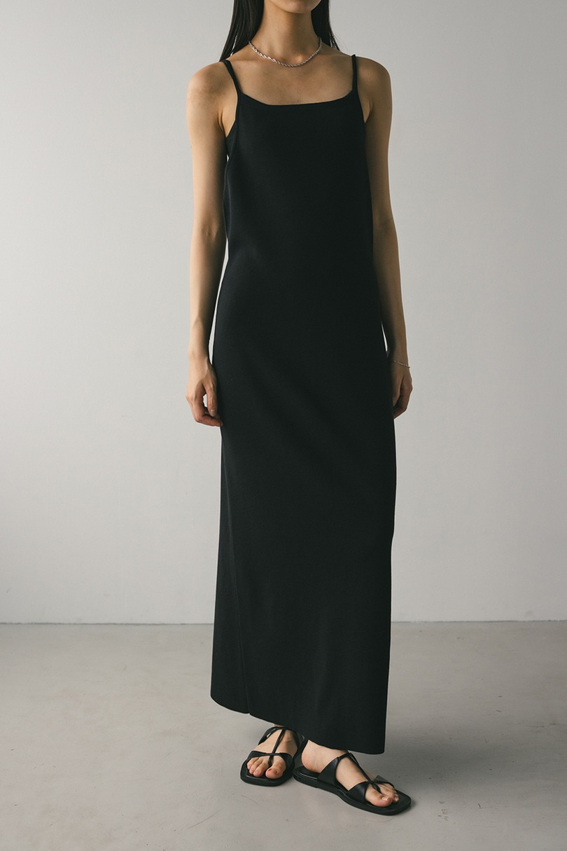 ナローシルエットニットワンピース 詳細画像 BLK 10