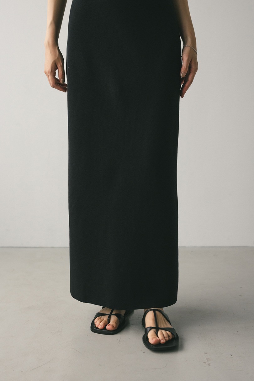 ナローシルエットニットワンピース 詳細画像 BLK 11