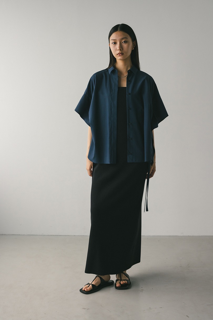 ナローシルエットニットワンピース 詳細画像 BLK 3