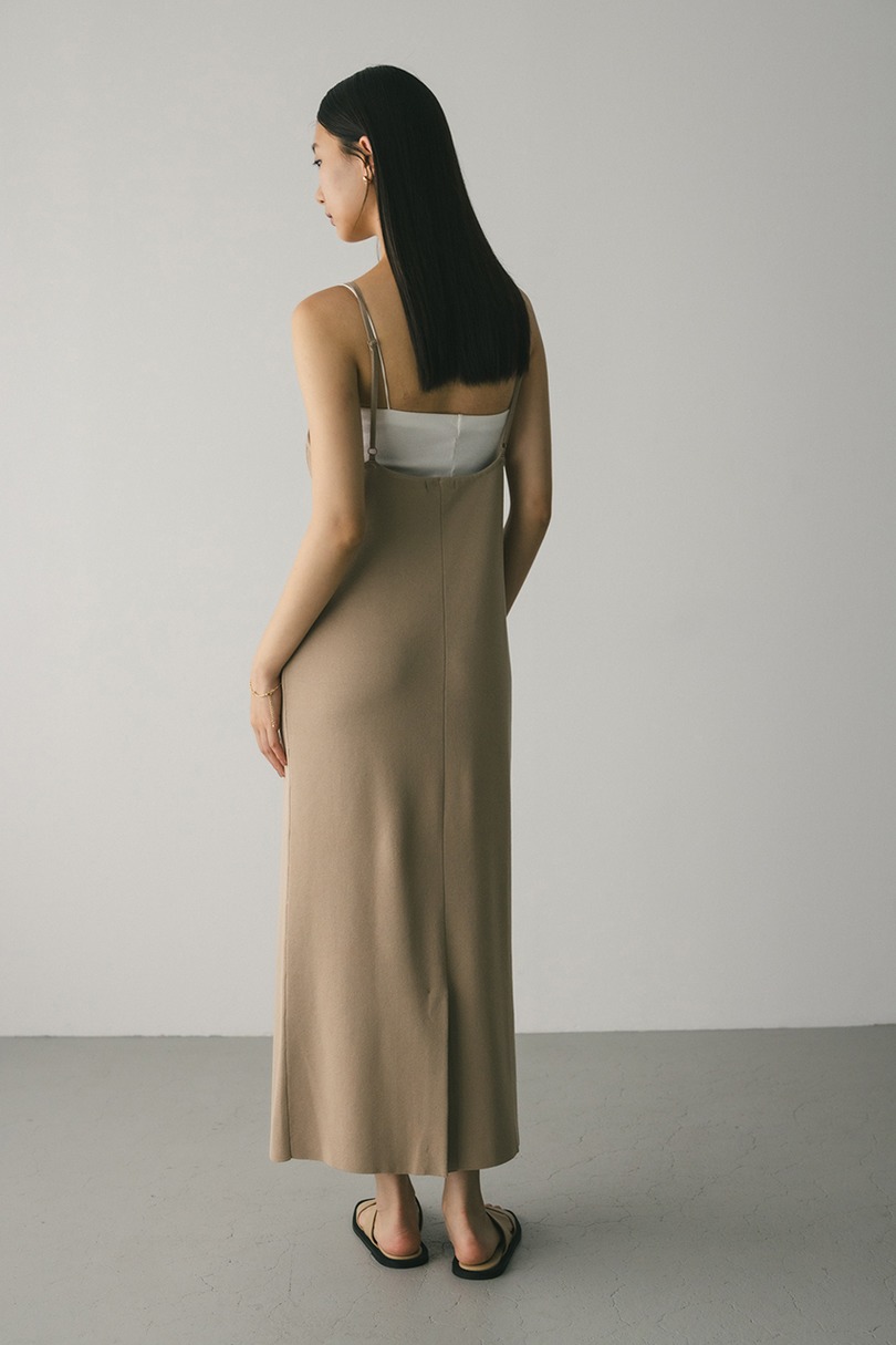 ナローシルエットニットワンピース 詳細画像 BEG 6