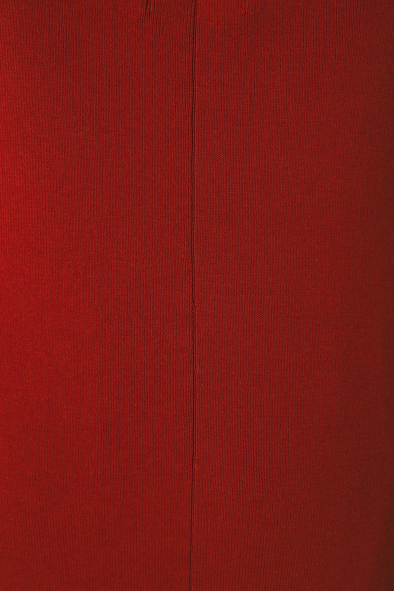 ナローシルエットニットワンピース 詳細画像 RED 10
