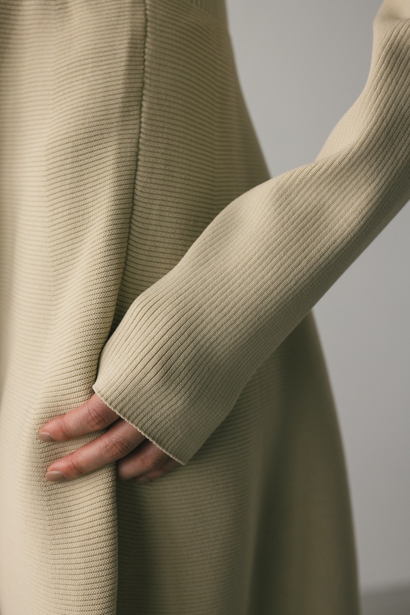 フォルムポロニットワンピース 詳細画像 L/BEG 7