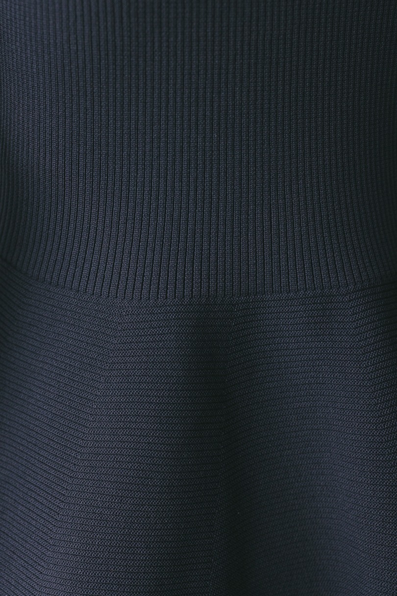 フォルムポロニットワンピース 詳細画像 NVY 12