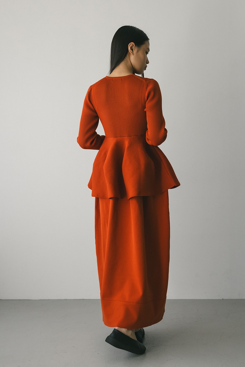 ドッキングフォルムニットワンピース 詳細画像 ORG 8