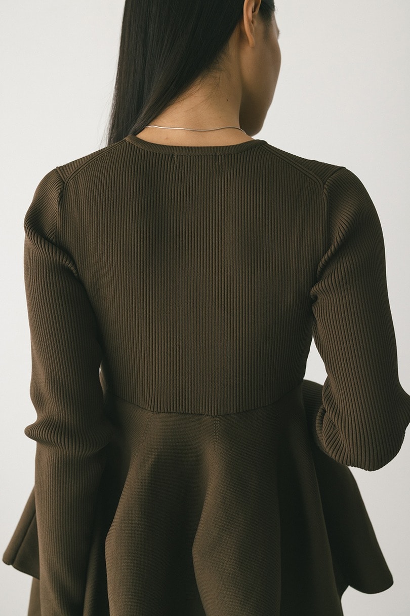 ドッキングフォルムニットワンピース 詳細画像 KHA 10