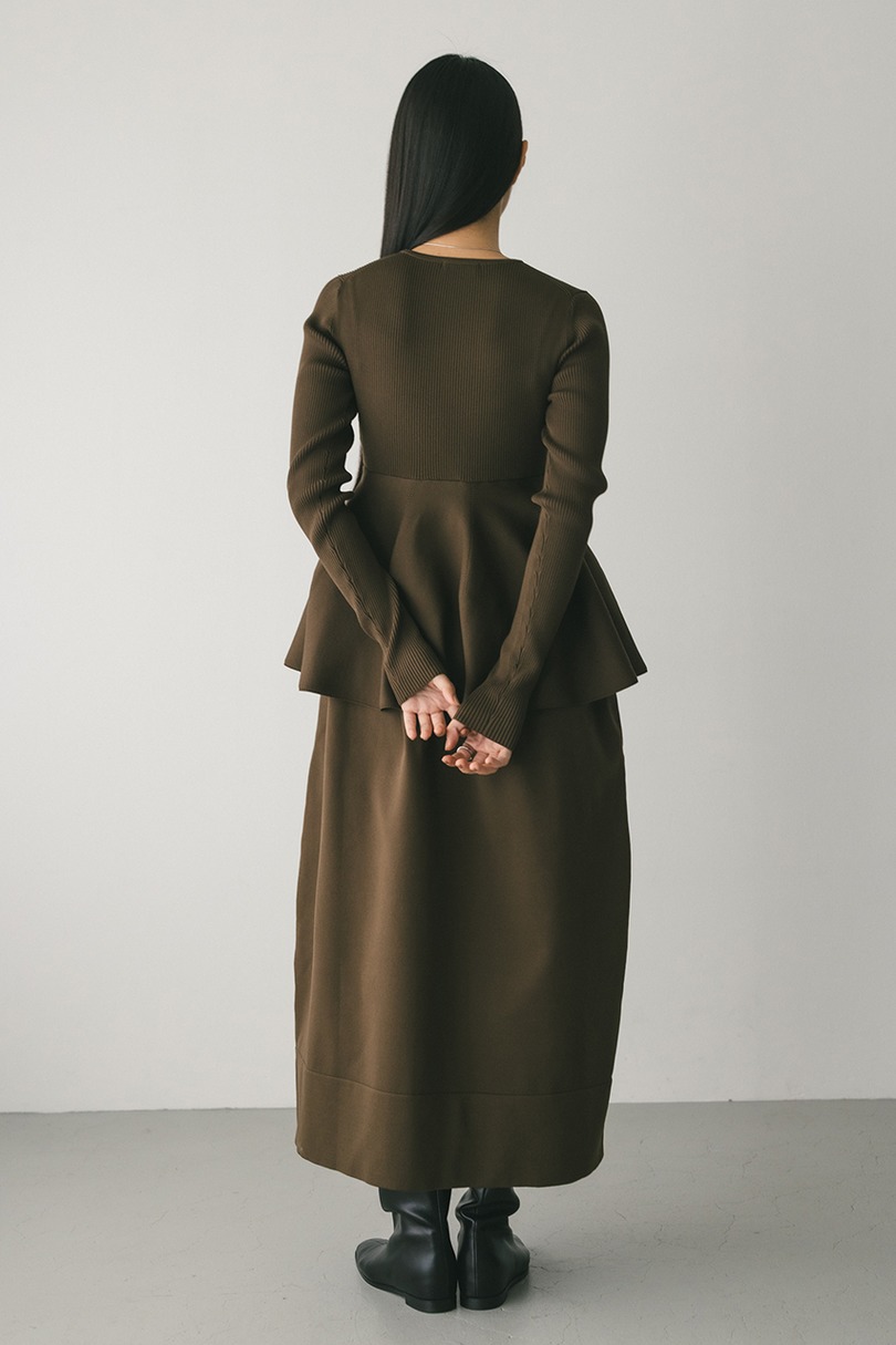 ドッキングフォルムニットワンピース 詳細画像 KHA 9