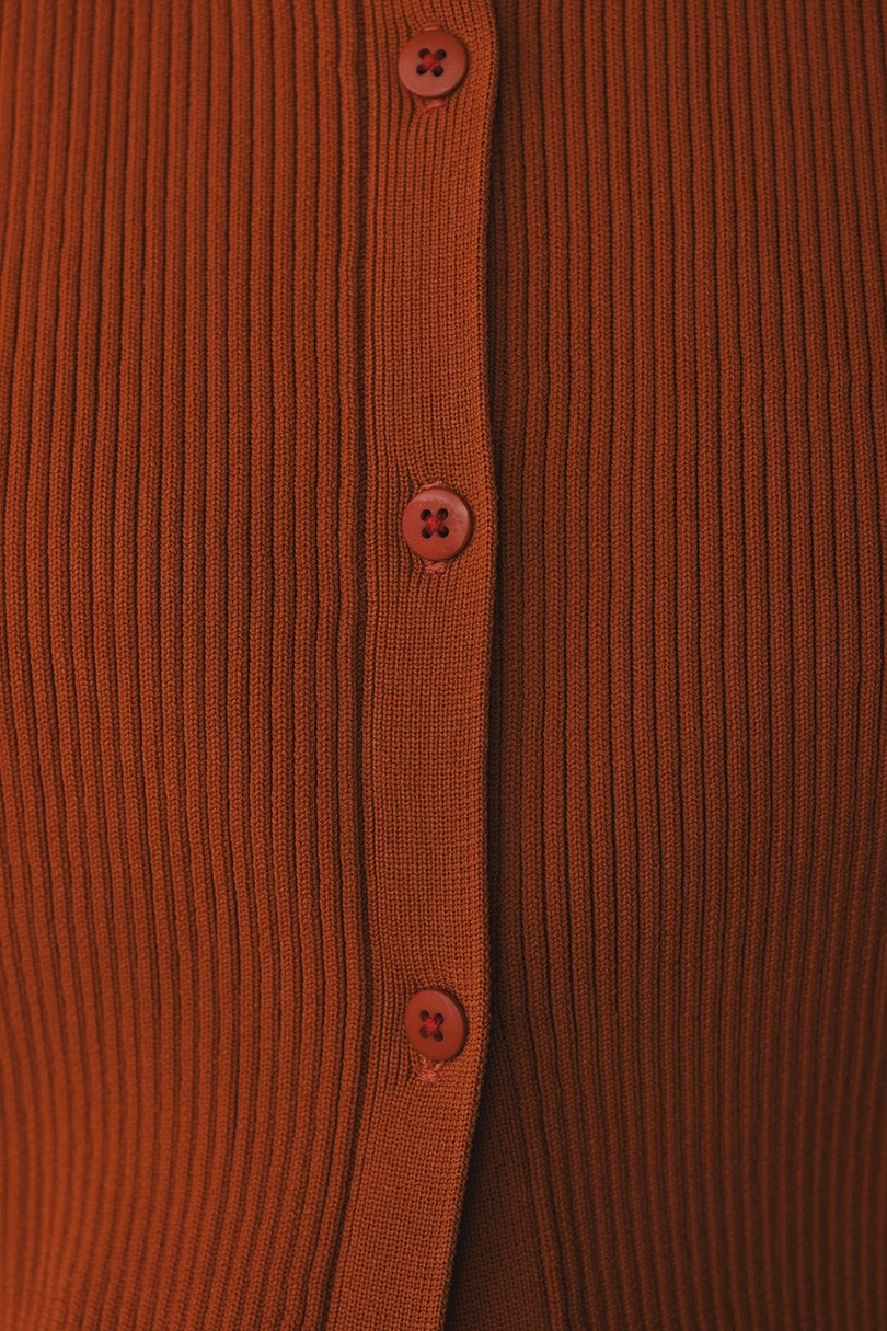 2ピースハーフスリーブポロニットワンピース 詳細画像 D/ORG 14