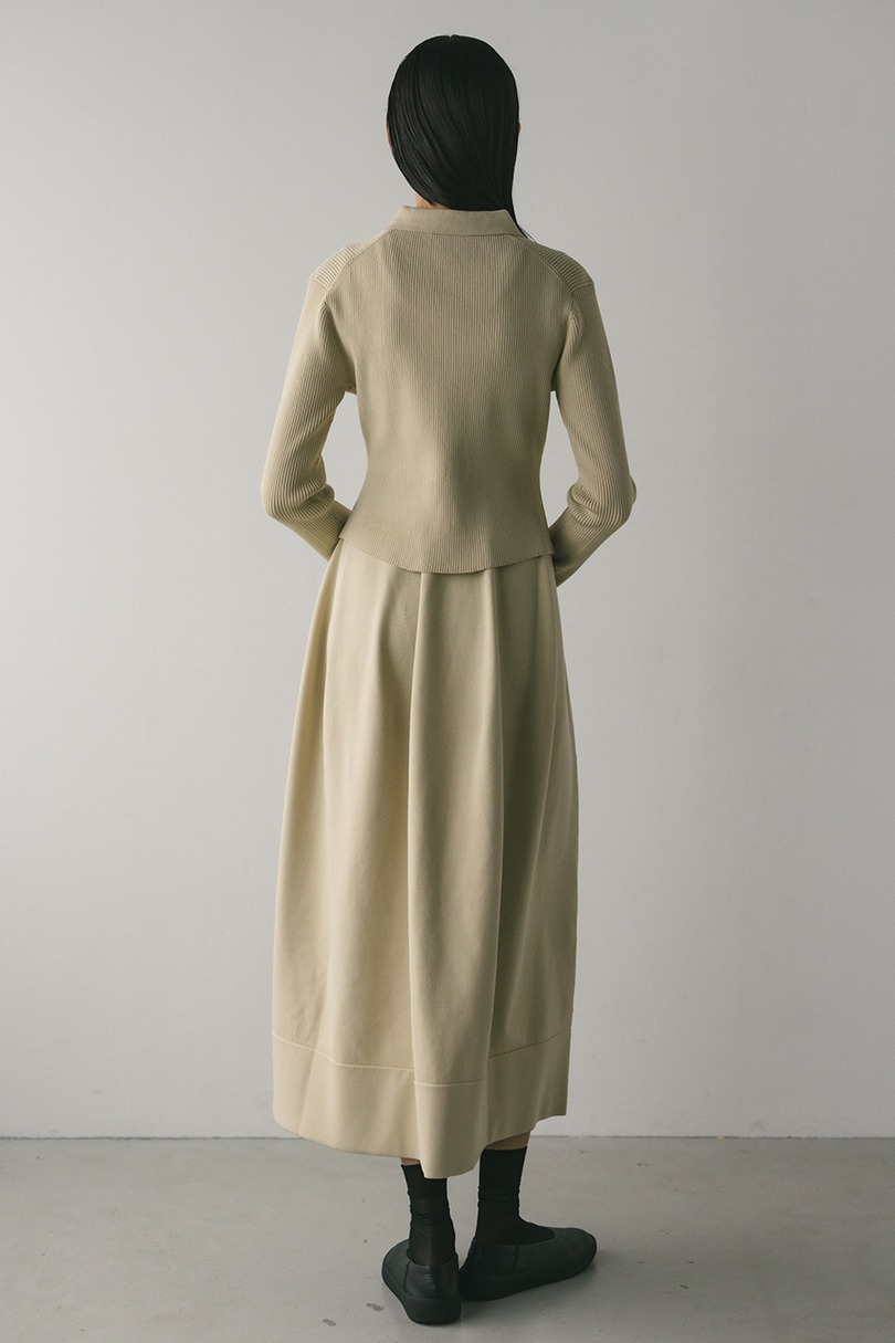 2ピースポロニットワンピース 詳細画像 BEG 10