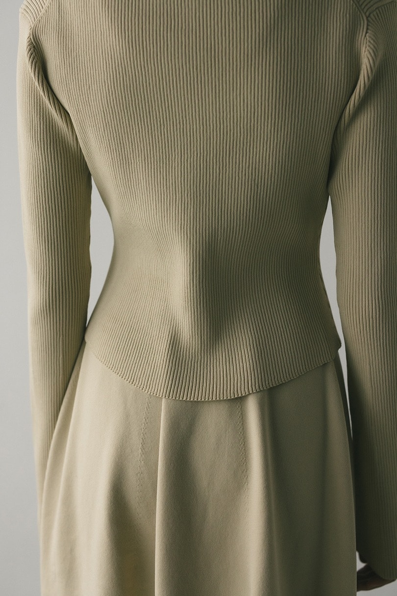 2ピースポロニットワンピース 詳細画像 BEG 12