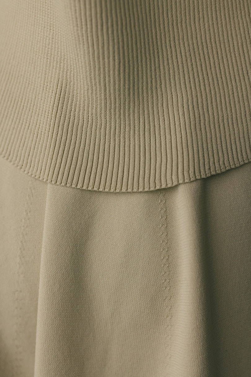 2ピースポロニットワンピース 詳細画像 BEG 13