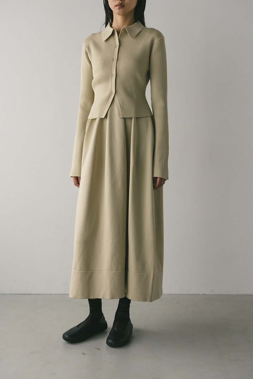 2ピースポロニットワンピース 詳細画像 BEG 2