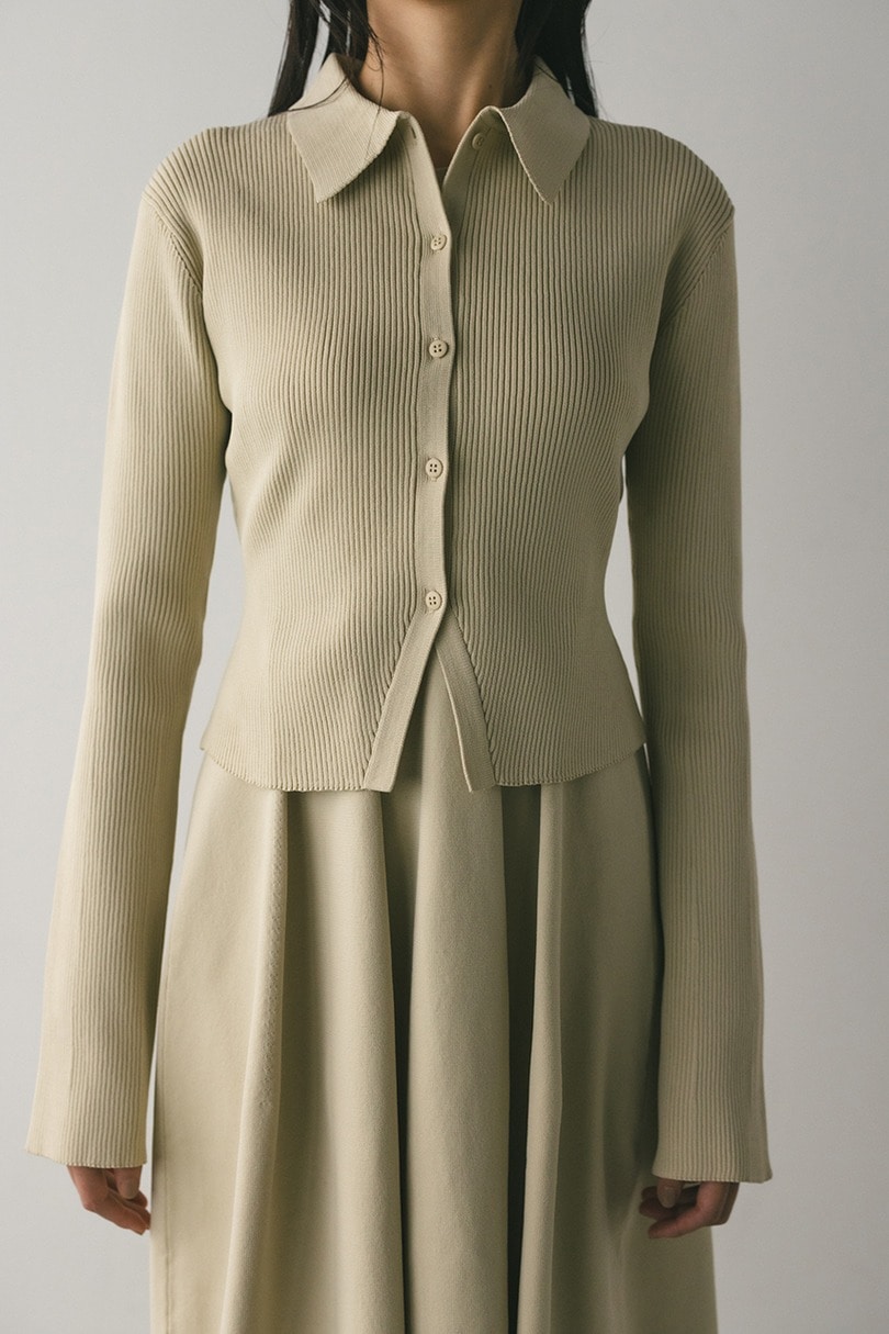 2ピースポロニットワンピース 詳細画像 BEG 4