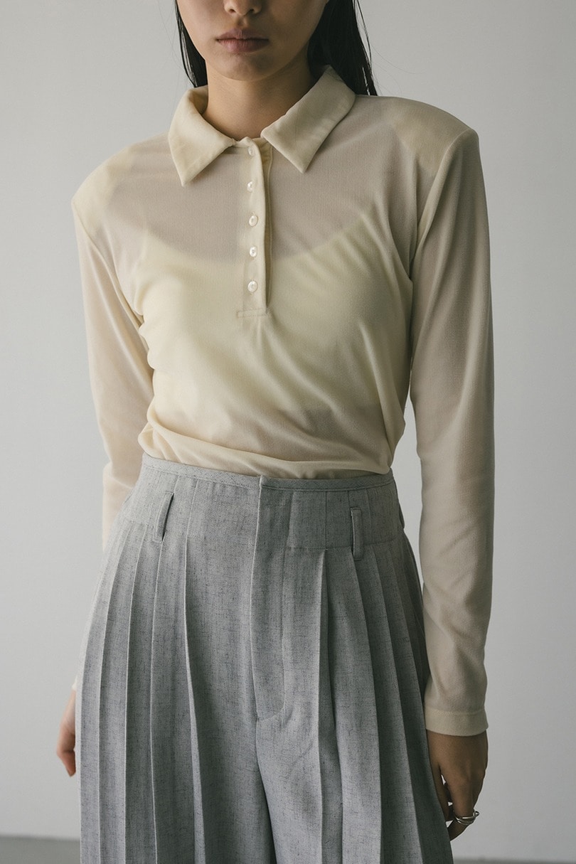 ベロアポロトップ 詳細画像 IVOY 5