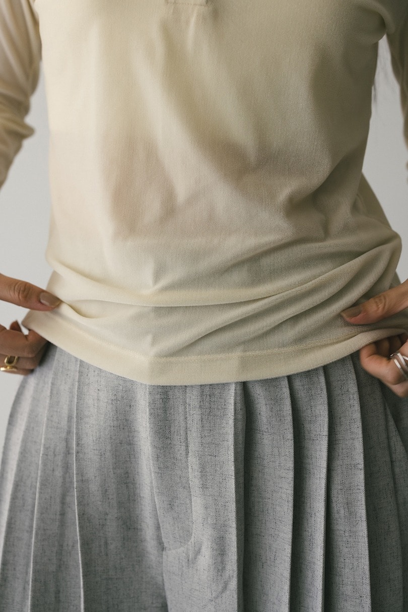 ベロアポロトップ 詳細画像 IVOY 7