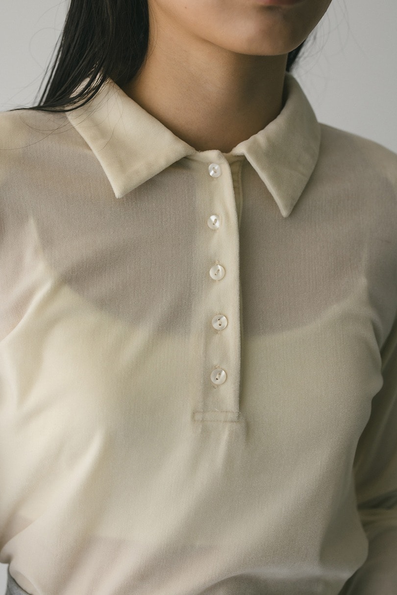 ベロアポロトップ 詳細画像 IVOY 8