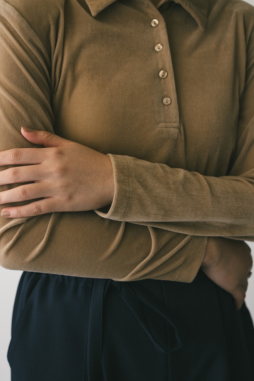 ベロアポロトップ 詳細画像 BEG 4