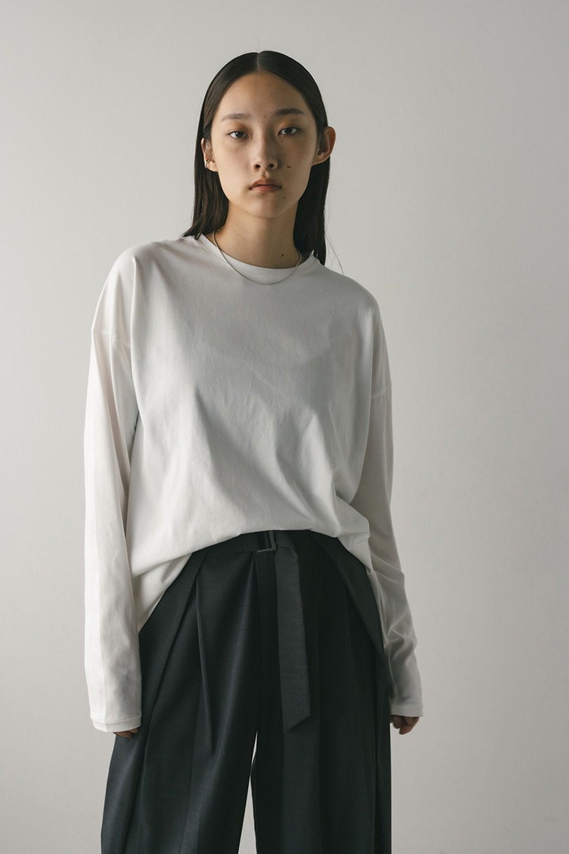 ルーズシルエットロンT 詳細画像 WHT 2