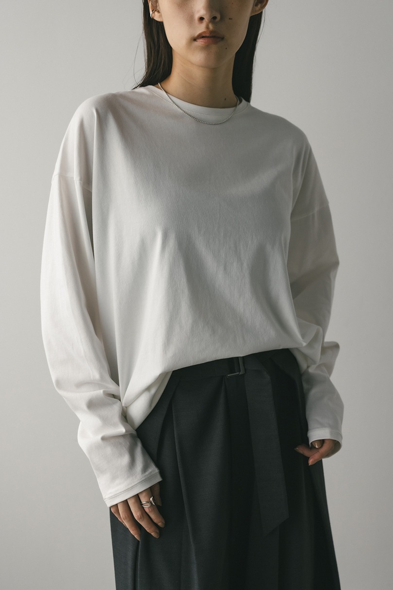 ルーズシルエットロンT 詳細画像 WHT 3