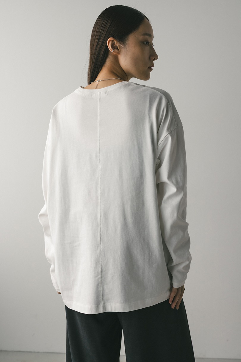 ルーズシルエットロンT 詳細画像 WHT 4