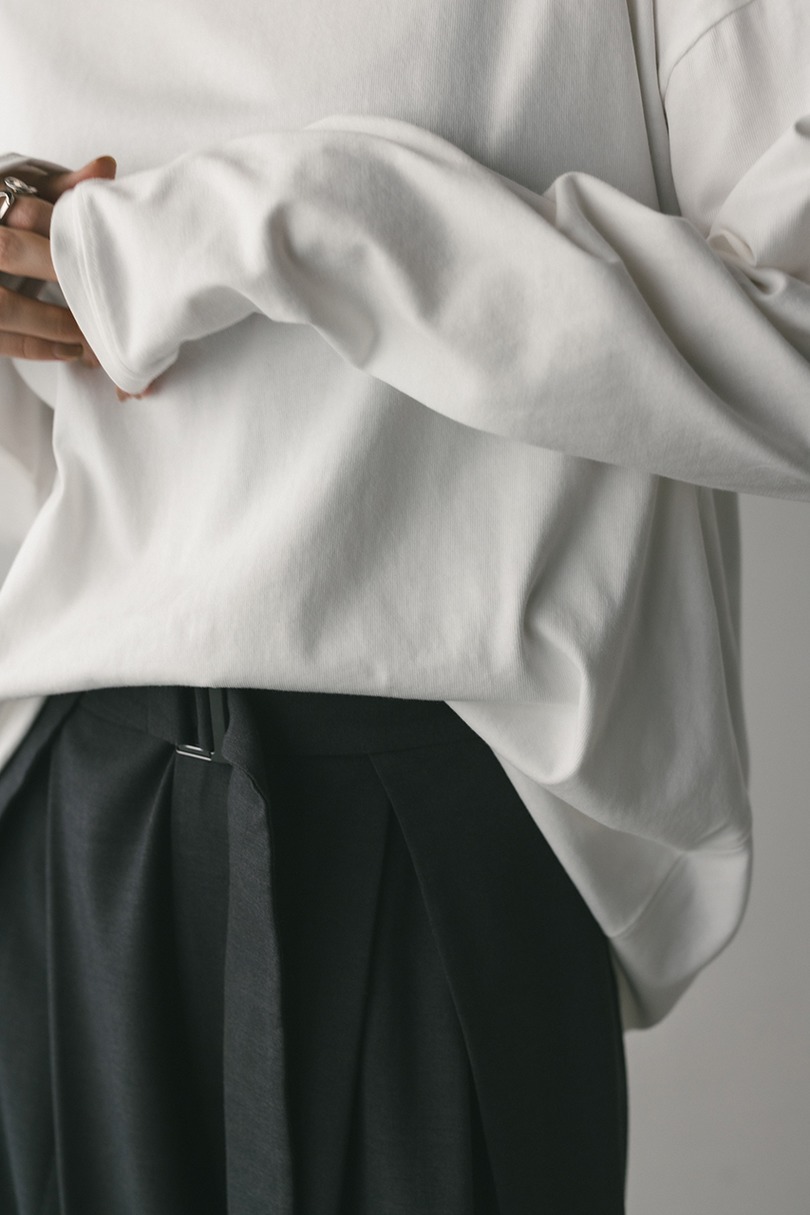 ルーズシルエットロンT 詳細画像 WHT 6