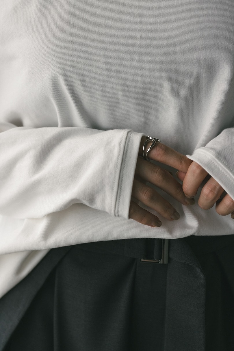 ルーズシルエットロンT 詳細画像 WHT 7