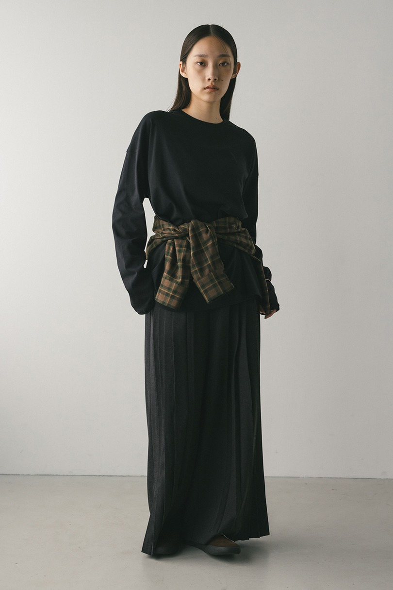 ルーズシルエットロンT 詳細画像 BLK 2