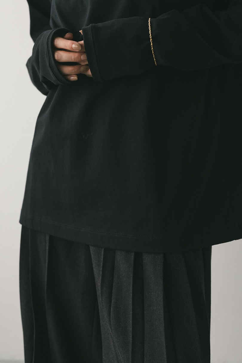 ルーズシルエットロンT 詳細画像 BLK 7