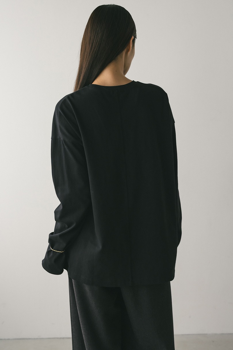 ルーズシルエットロンT 詳細画像 BLK 8