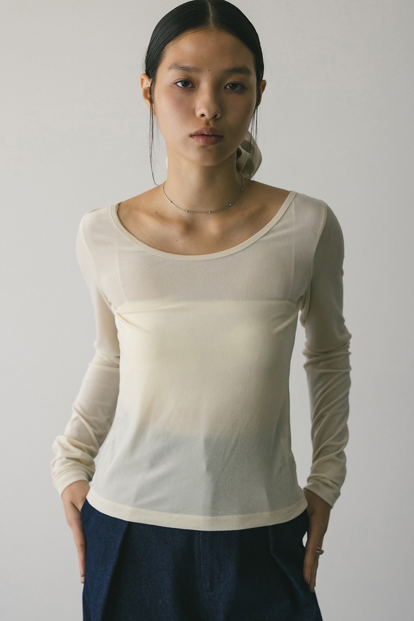 2ピースホルターベロアトップ 詳細画像 IVOY 4