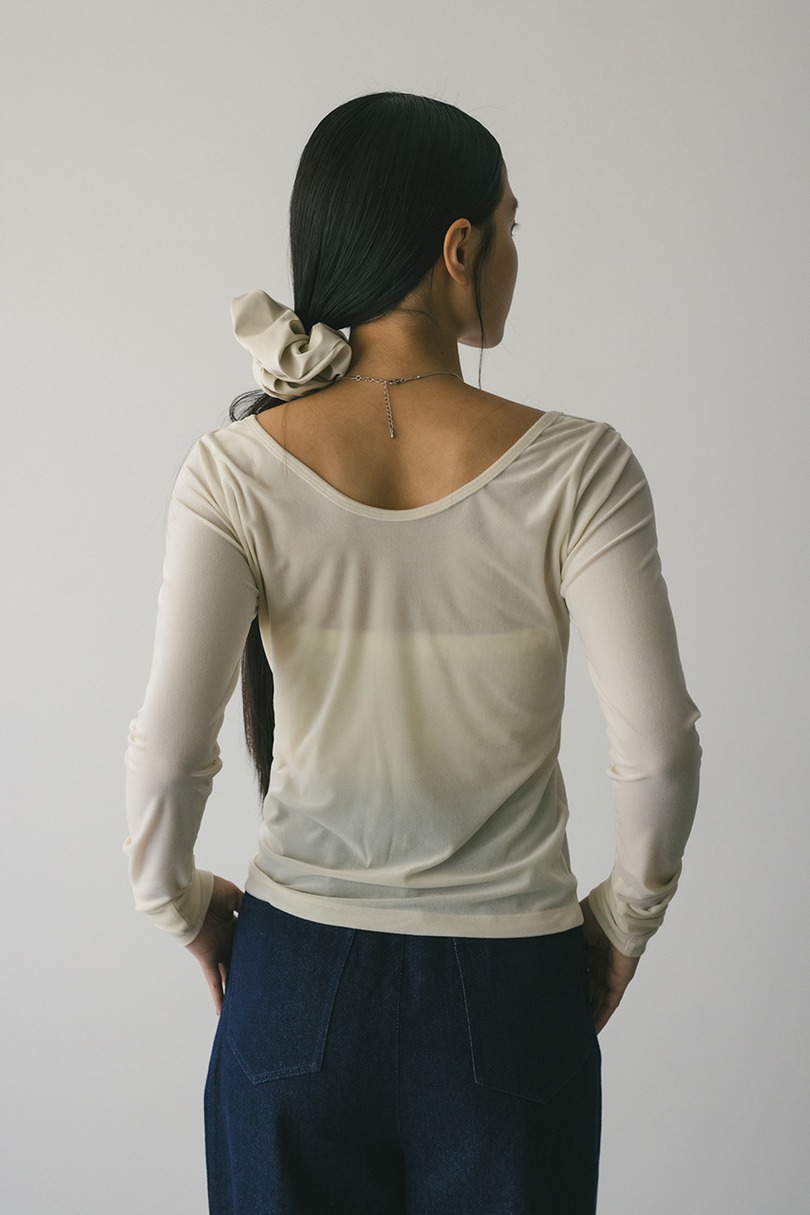 2ピースホルターベロアトップ 詳細画像 IVOY 5