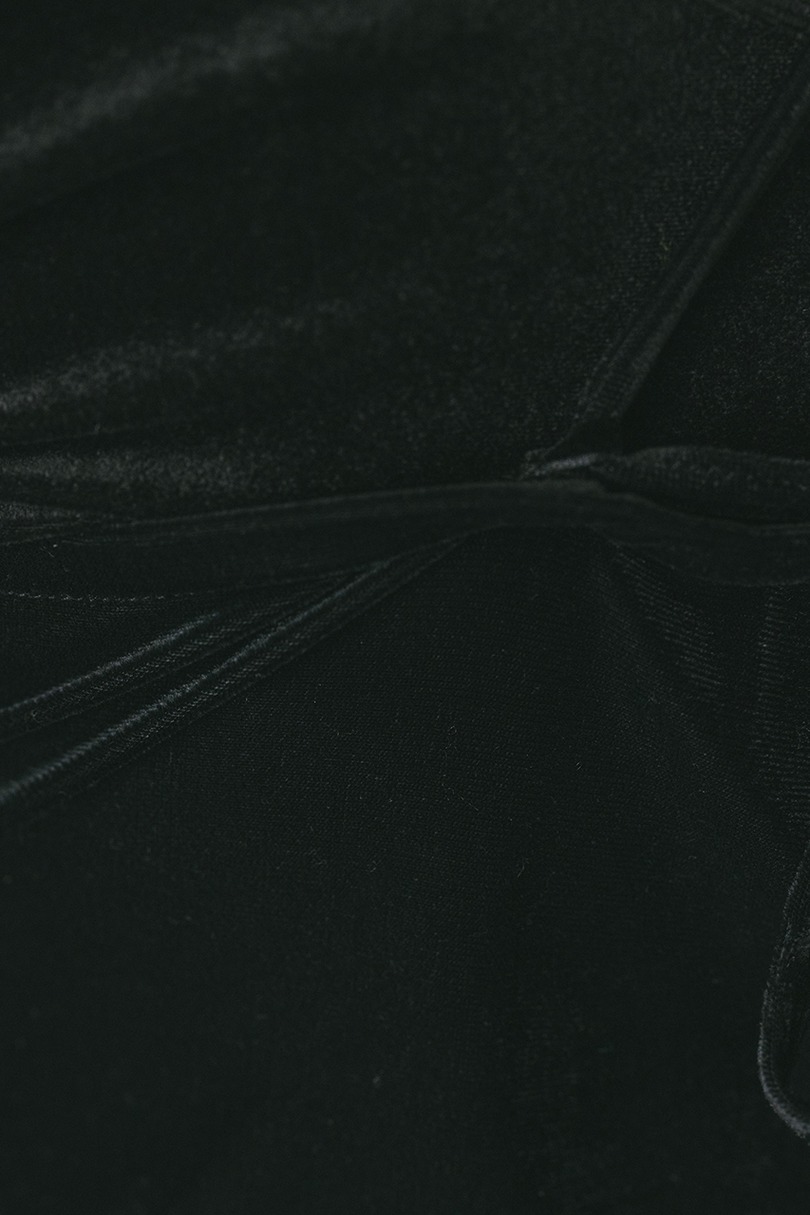 2ピースホルターベロアトップ 詳細画像 BLK 13