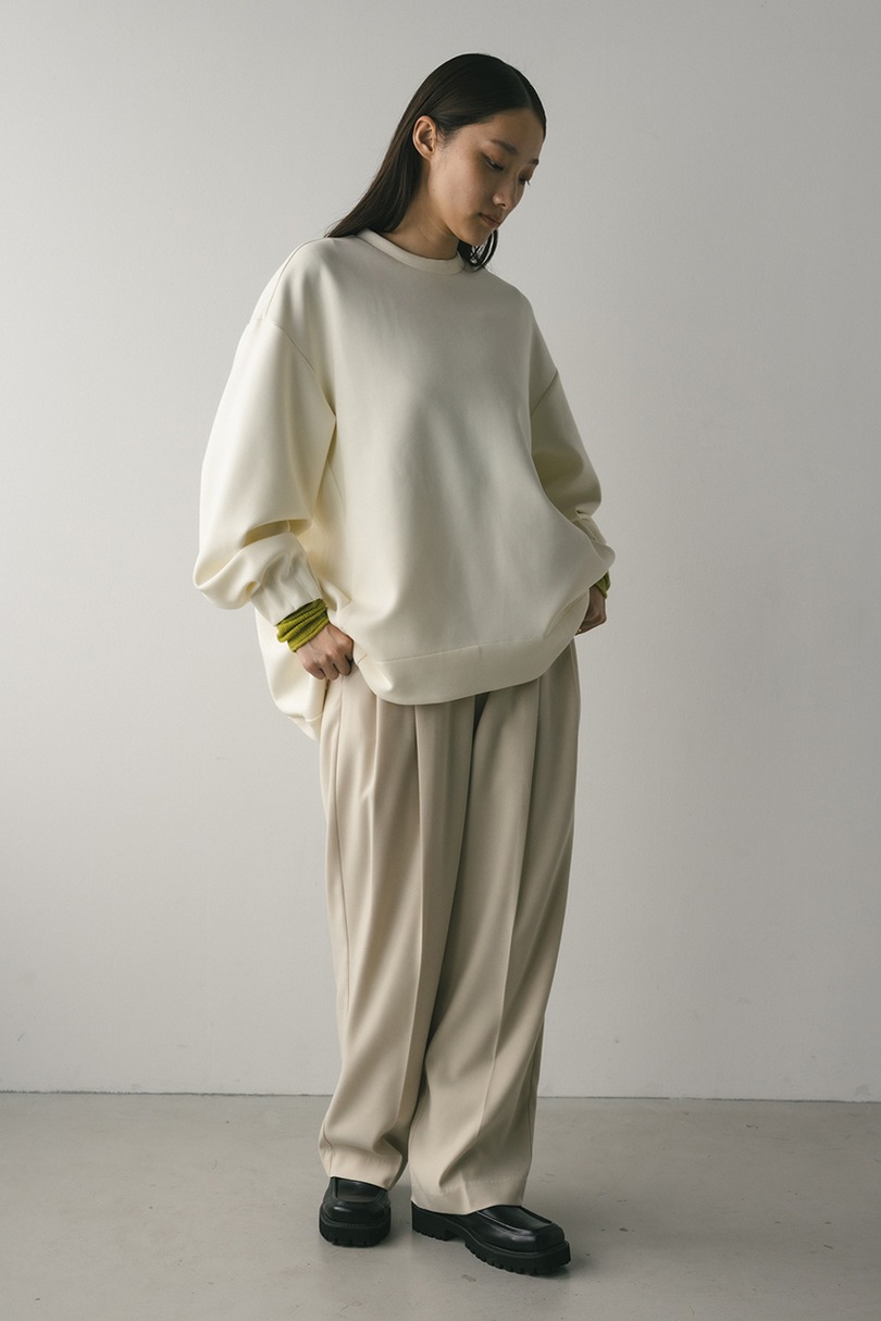 バックパネルポンチスウェットトップ 詳細画像 IVOY 2