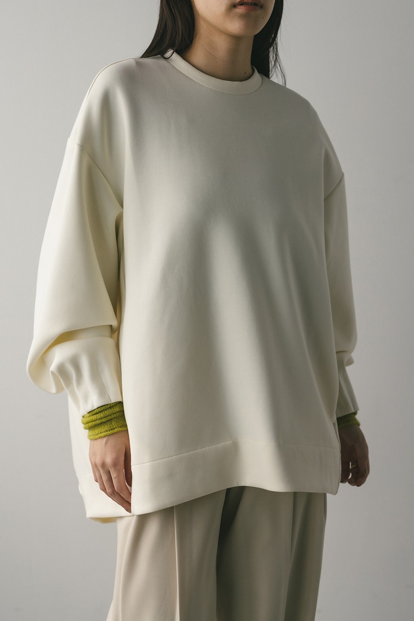 バックパネルポンチスウェットトップ 詳細画像 IVOY 3