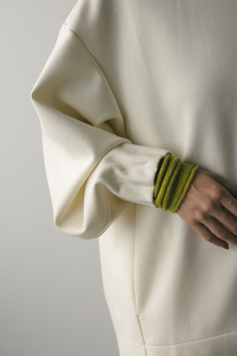 バックパネルポンチスウェットトップ 詳細画像 IVOY 8